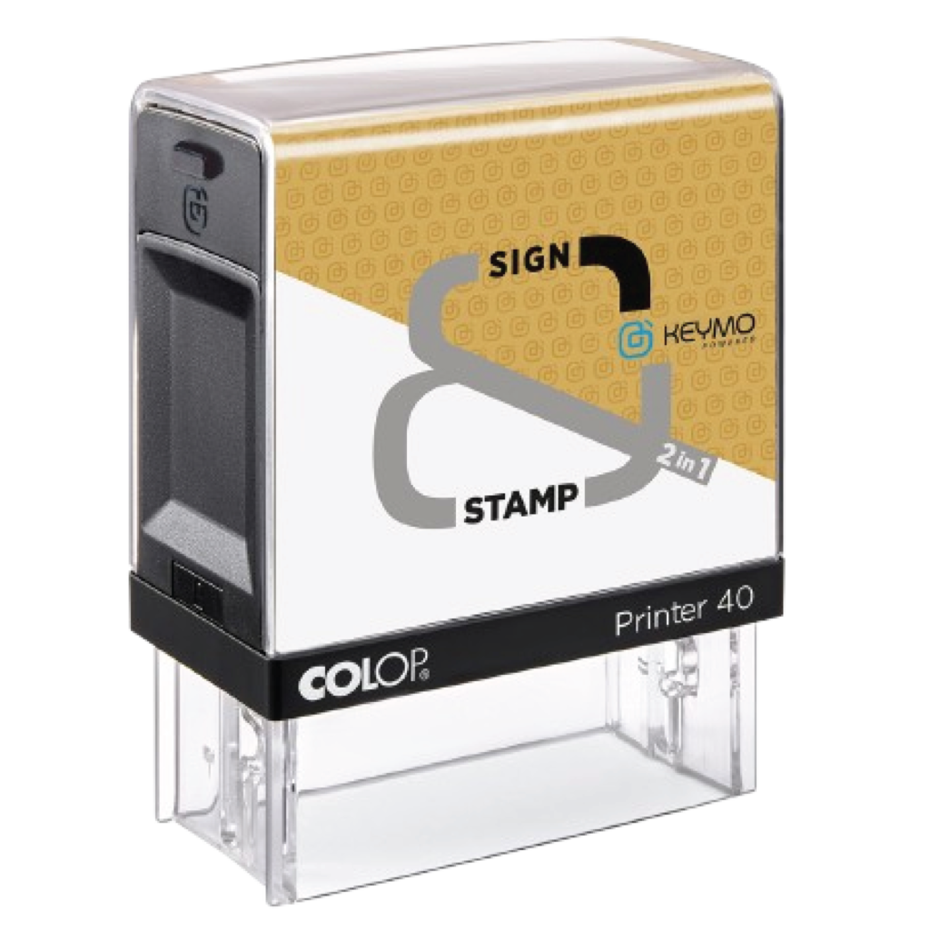 Colop 2in1, tampon encreur, Tampon numérique et Signature éléctronique sans abonnement.