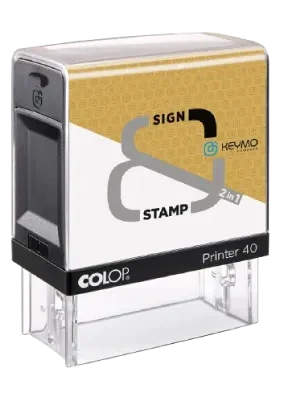 Colop 2in1, tampon encreur, Tampon numérique et Signature éléctronique sans abonnement.